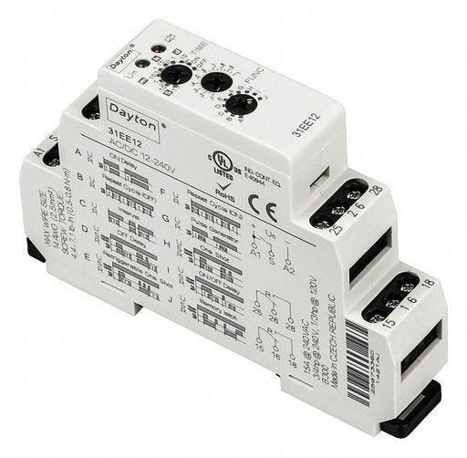 MultiFunTimeDelayRelay 12 to 240V AC/DC