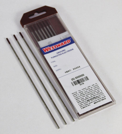 WMS 10pc Brown Tungsten Electrode PK10