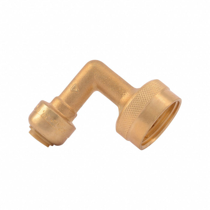 Elbow Brass Push-Fit1/4in GHT3/4in