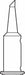 WELLER PSI Bevel Soldering Tip