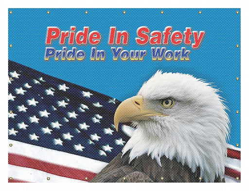 Welding Curtain 8 ft W Printed Yellow