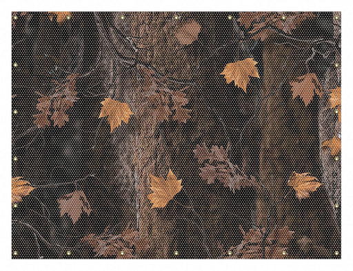 Welding Curtain 8 ft W Printed Red