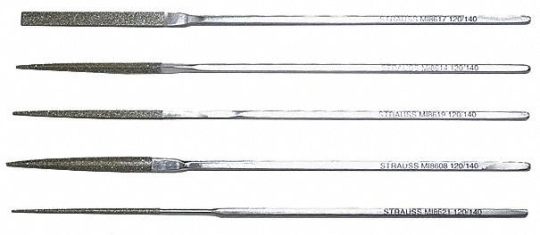 Escapement File Set Swiss 5 Pieces