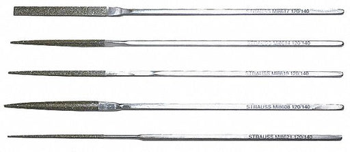 Escapement File Set Swiss 5 Pieces