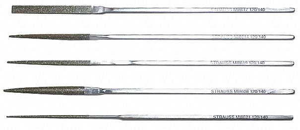 Escapement File Set Swiss 5 Pieces