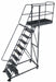 M9011 Cantilever Ladder 300lb 142in H 10 Steps