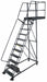 M9012 Cantilever Ladder 300lb 152in H 11 Steps