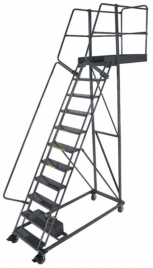 M9012 Cantilever Ladder 300lb 152in H 11 Steps