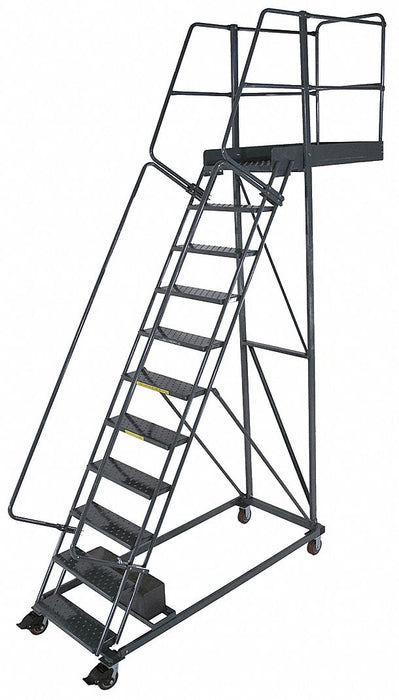M9012 Cantilever Ladder 300lb 152in H 11 Steps
