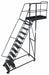 M9013 Cantilever Ladder 300lb 162in H 12 Steps