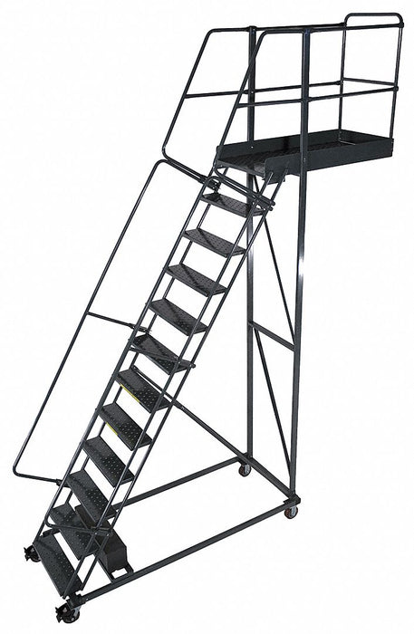 M9016 Cantilever Ladder 300lb 192in H 15 Steps
