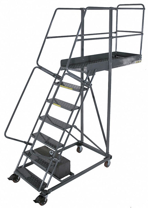 M9008 Cantilever Ladder 300lb 112in H 7 Steps