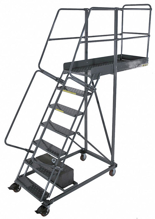 M9007 Cantilever Ladder 300lb 102in H 6 Steps