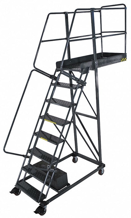 M9009 Cantilever Ladder 300lb 122in H 8 Steps