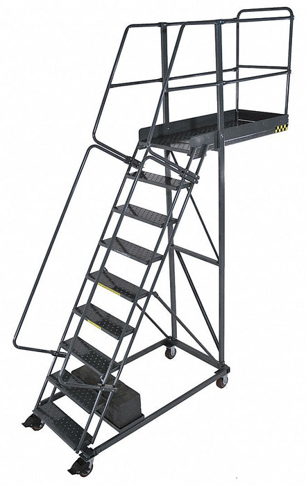 M9010 Cantilever Ladder 300lb 132in H 9 Steps