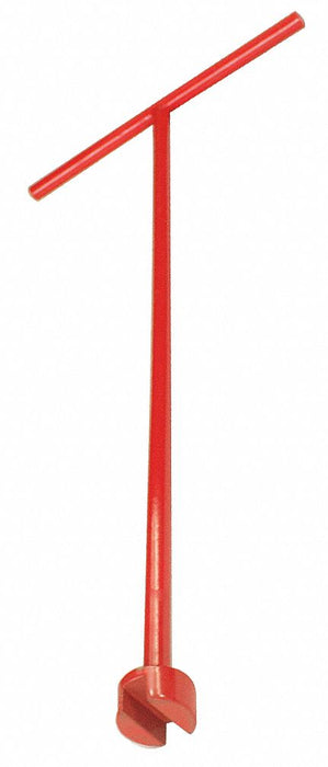 Meter Key 32 in Steel Powder Coated