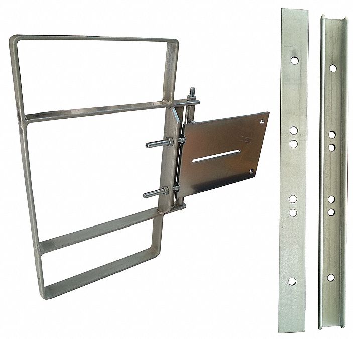 Single-Door 22 3/4 in Silver