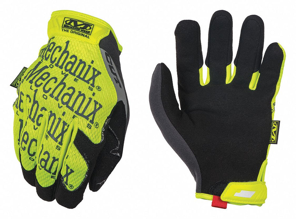 H7893 Mechanics Gloves Yellow 9 PR