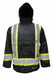 Flame Resistant Rain Jacket Black S