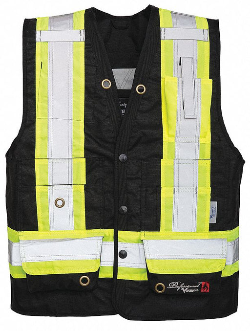 Flame-Resistant Vest Black L