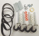 Ladder Replacement Caster Kit 38-51 lb.