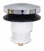 Drain Stopper Plastic Chrome