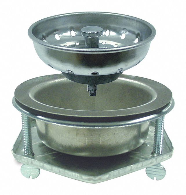 SS Basket Strainer 3in