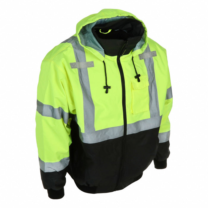 H8437 Jacket Insulated 3XL Yellow 30-1/2inL