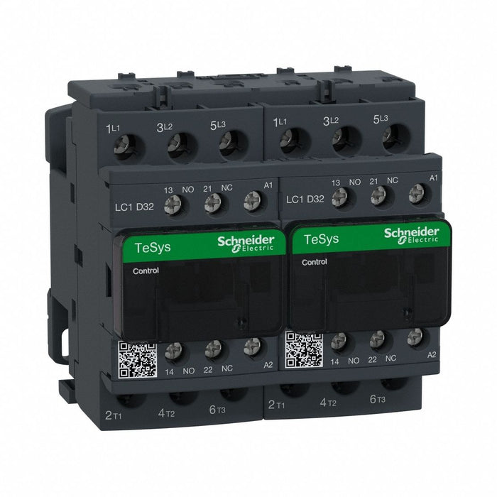 Reversing Contactor 110V Coil 32A Iec
