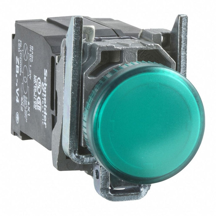 Pilot Light Green 22mm Incandescent