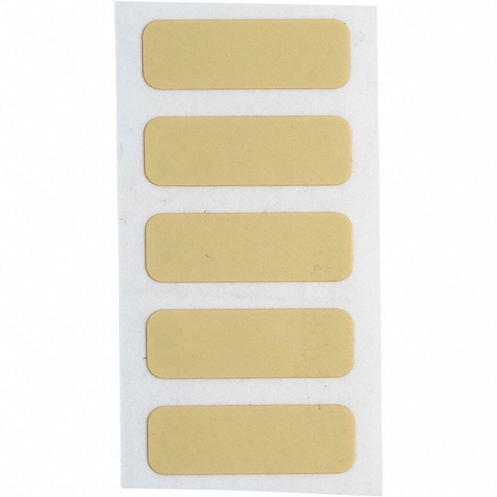 Pre-Cut Label Stock Roll Yellow Matte