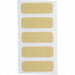 Pre-Cut Label Stock Roll Yellow Matte
