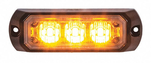 LED Mini Strobe Light Amber 3.4 