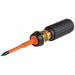 InsulScrDrv Squar #1 #2 Black Orange Rnd