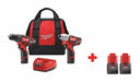 Cordless Combination Kit 2 Tools 12V DC