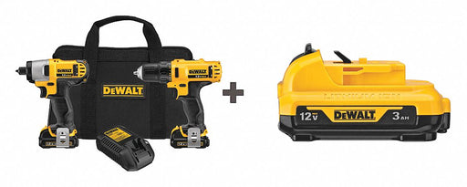 Cordless Combination Kit 12.0V 2 Tools