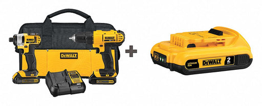 Cordless Combination Kit 2 Tools 20V DC