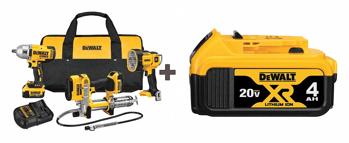 Cordless Combination Kit 20.0V 3 Tools