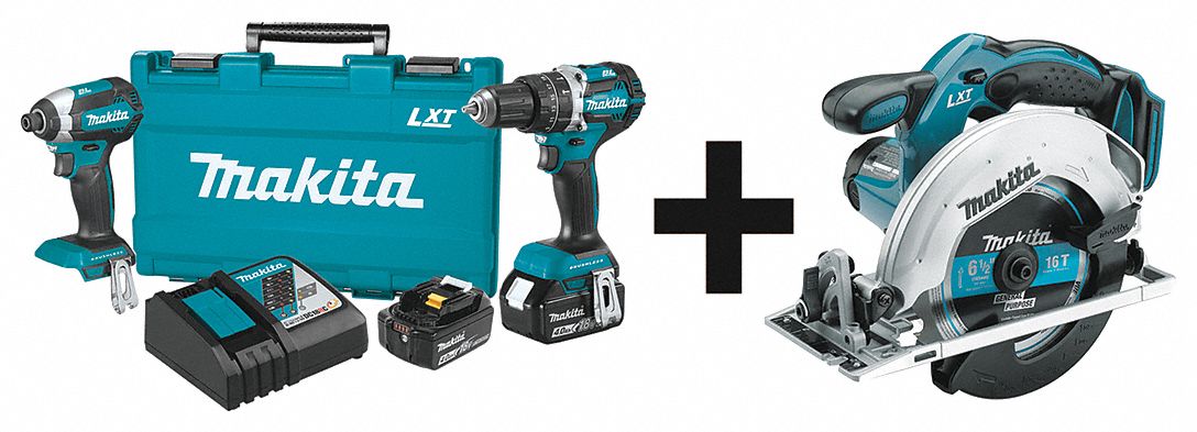 Cordless Combination Kit 3 Tools 18V DC