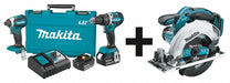 Cordless Combination Kit 3 Tools 18V DC