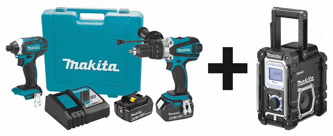 Cordless Combination Kit 3 Tools 18V DC
