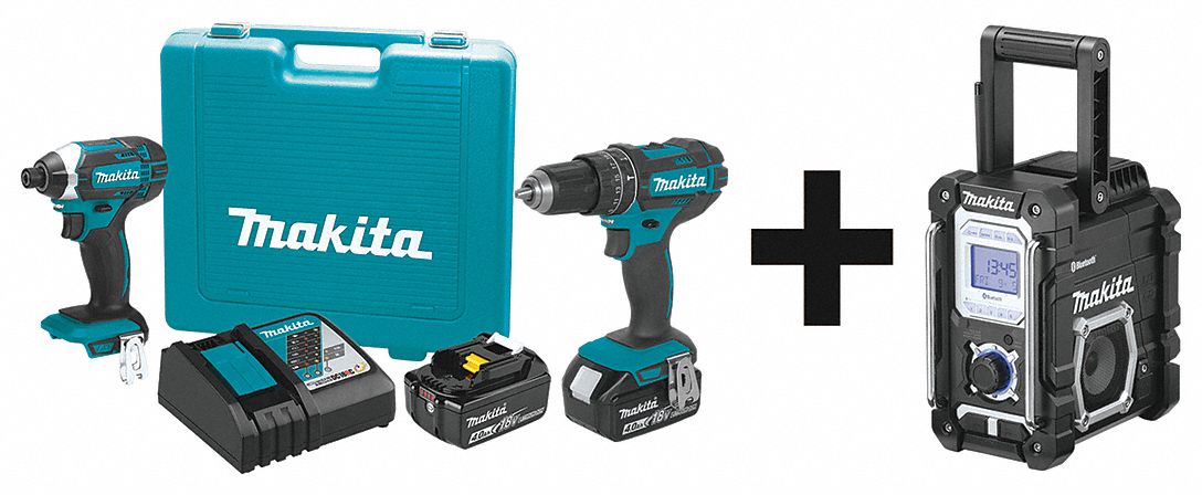 Cordless Combination Kit 3 Tools 18V DC