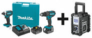 Cordless Combination Kit 3 Tools 18V DC