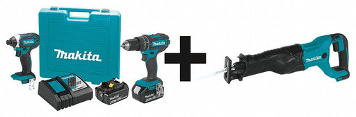 Cordless Combination Kit 3 Tools 18V DC