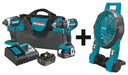 Cordless Combination Kit 3 Tools 18V DC
