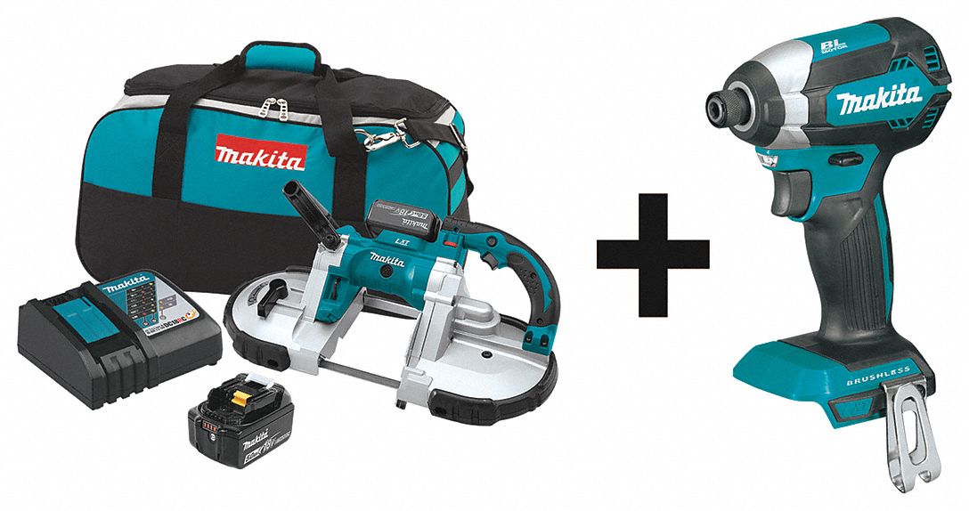 Cordless Band Saw Kit 18.0VDC
