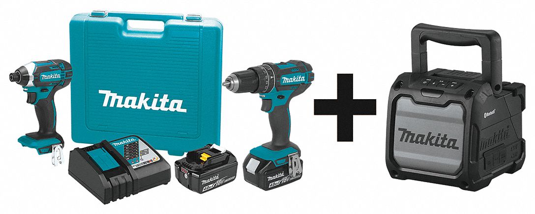 Cordless Combination Kit 3 Tools 18V DC