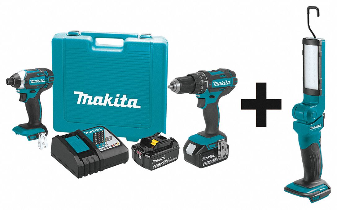 Cordless Combination Kit 3 Tools 18V DC