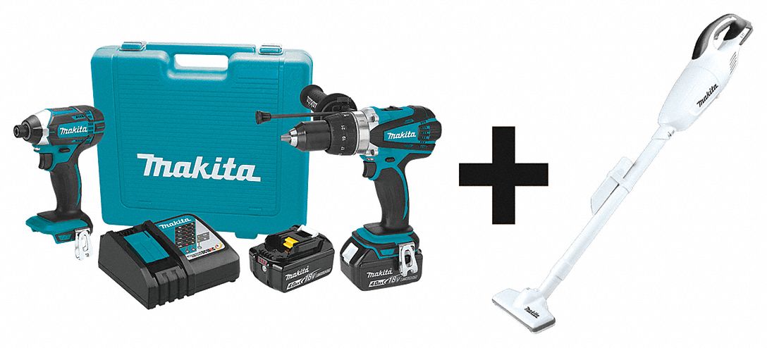 Cordless Combination Kit 3 Tools 18V DC