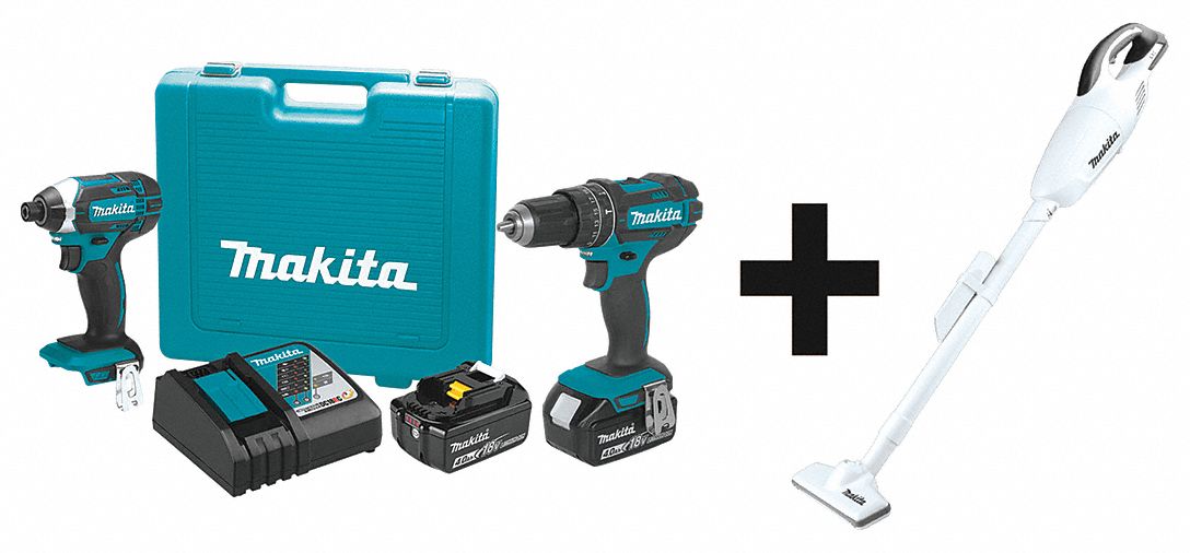 Cordless Combination Kit 3 Tools 18V DC